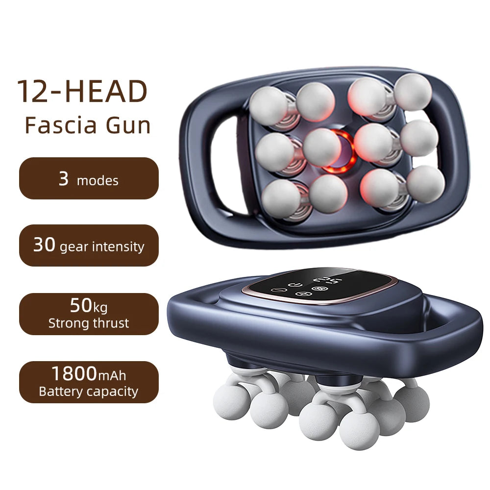 12-Head Multi-Zone Massager
