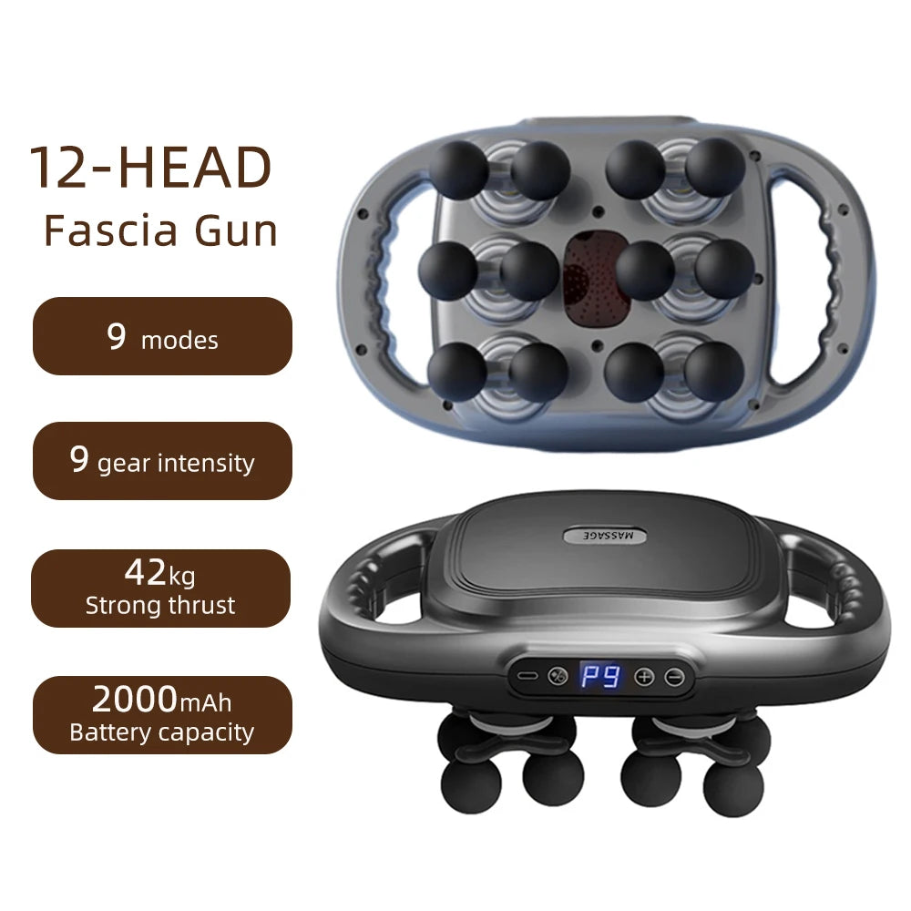 12-Head Multi-Zone Massager