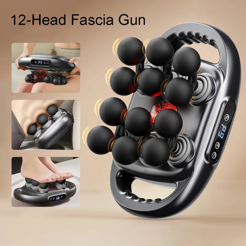 12-Head Multi-Zone Massager
