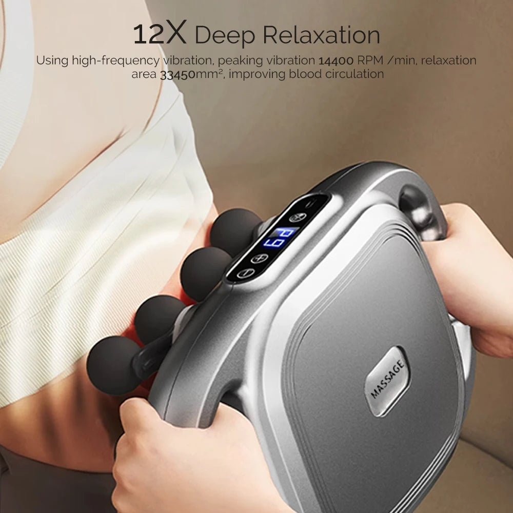 12-Head Multi-Zone Massager