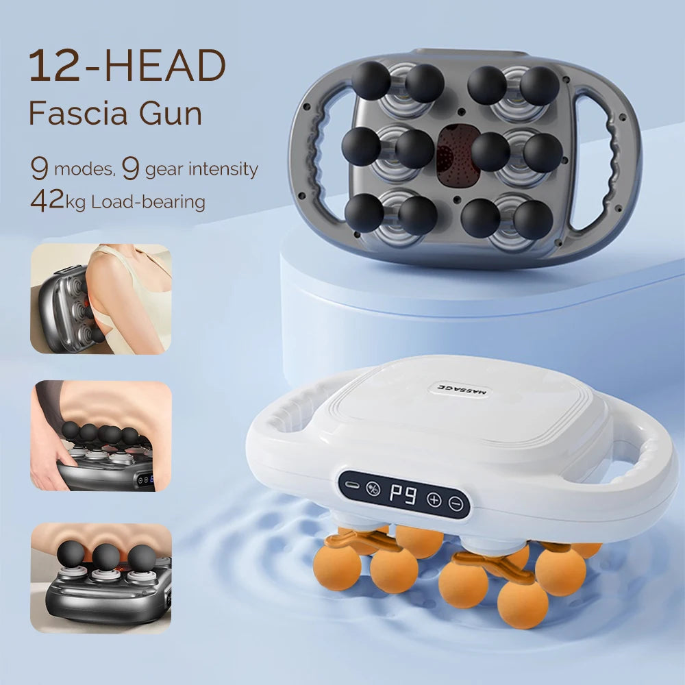 12-Head Multi-Zone Massager