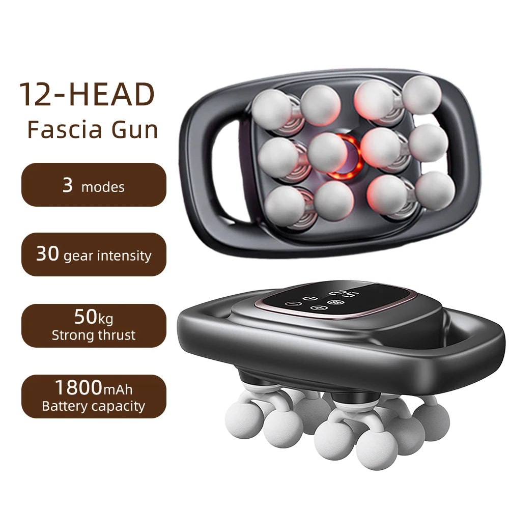 12-Head Multi-Zone Massager